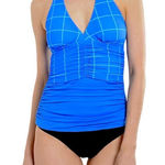 Spanx Slimming Ruched Halter Tankini Top 14 Photo 0