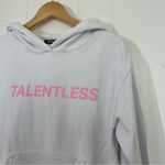 Talentless  White Logo Sweatshirt Photo 2