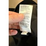 Chico's  Womens 2 US 12 Black Velvet Ankle Pants Pull On Preppy Career Holiday Photo 4