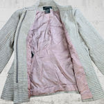 Ralph Lauren 90s Vintage Lauren  Gray Houndstooth Deadstock Wool Jacket Size 10 Photo 8