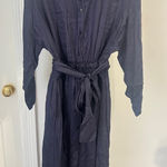 Apiece Apart  Midnight Blue Dress Photo 0