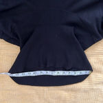 Chaus size large black short sleeve cowl neck tunic sweater EUC Black Photo 5