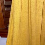 Anthropologie NWT $98 Daily Practice by  Gold Flounced Pullover Maxi Dress XXS Photo 6