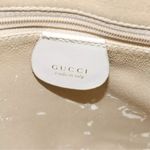 Gucci Cream Leather Tote with Structured Design Photo 9