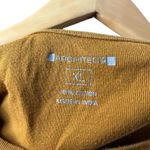 Fall Layering Earth Tones Casual Pop of Color Architect Mustard Long Sleeve Top Gold Size XL Photo 2