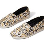 Toms NEW  Classic Alpargata Gold Glitter Cheetah‎ Photo 0