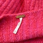 Free People Free‎ People Katie Pullover Textured Cotton Cropped Sweater in Magenta Size XS Photo 2