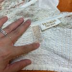 Victoria's Secret Vintage Rare Gold Label 1990s Ivory Hand-Beaded Lace Corset Bustier Photo 12