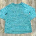 Gerry Women’s Crew Neck Pullover Sweatshirt Blue Zipper Shoulder Size M Size M Photo 0