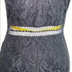 Francescas small carter Gigi embellished neck dress Black Photo 2