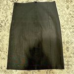 French Connection Black Pencil Skirt With Zipper Slit Photo 0
