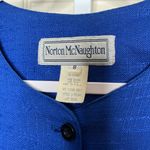 Norton Mcnaughton  Vintage Short Sleeve Blazer Size 8 Photo 3