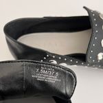 1. State  Black Leather ‘Flintia’ Silver Studded Convertible Flats, Size 7.5 Photo 8