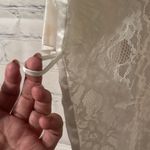 Victoria's Secret Victoria’s Secret Vintage Gold Label off white robe OSFA lace inserts Photo 7