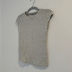 ZARA  Silver Knit Blouse Photo 2