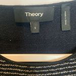 Theory  Lakelyn O’Noble Navy and White Stripe Wool A-line Dress Short Sleeve Photo 1