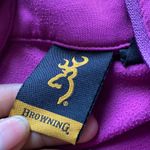 Browning  Purple/Camouflage Quarter Zip Pullover SIZE M Photo 1