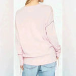 Free People NWT  Sandrine Rose Bubble Sweater ~ Powder ~ S (oversized) Photo 2