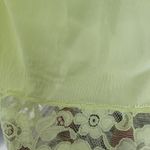 Vanity Fair Vintage  Lime Green Lace Top Slip Photo 4