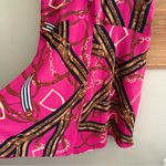 Ralph Lauren  Horse Bit V Neck Pink Knee Length Dress Photo 7