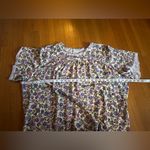 Vermont Country Store Purple Flower and Iris Nightgown with Lace Trim, Size 3X Photo 2
