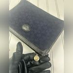 CELINE Navy Vintage Cosmetic Bag Photo 5