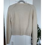 H&M  Women's Cream V-Neck Cardigan with Jewel Buttons, Size XS, EUC Photo 3