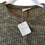 Free People NWT Intimately Aura Long Sleeve Top - Army Green, Size L Photo 5