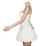 Majorelle Carly Cotton Poplin Mini Dress, White, XS Photo 6