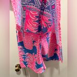 Lilly Pulitzer $198 Blanca Romper Blue Haven Little Flamenco Pineapple 00 XS Photo 8