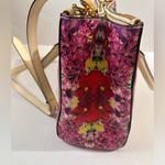 Henri Bendel floral kaleidoscope saffiano leather satchel crossbody bag Photo 7