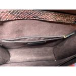 Coach  C6777 Snake Embossed Cross Body Metallic Cherry Oxblood Pebbled Leather Photo 8