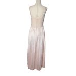 Frederick's of Hollywood Vintage Pale Pink Nylon Lace Nightgown Slip Dress Photo 2
