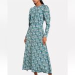 ROTATE BIRGER CHRISTENSEN No. 57 ReRunner Open Back Dress in‎ Blue size us 8 Photo 4