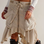 Free People  Paxton Parachute Skirt in Stone Photo 0