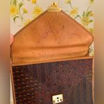 Escada vintage leather shoulder hand briefcase Photo 5