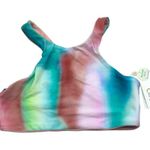 Citrus Halter Bikini Swimsuit Top High Neck Tie Photo 4