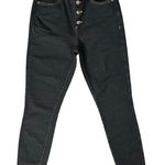 Guess  40th Anniversary Black Wash Button Fly High Rise Skinny Jeans size 25 Photo 0