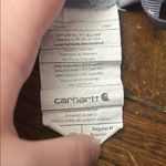 Carhartt  Blue Straight Leg Pants with Elastic Waistband Photo 3