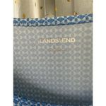 Lands' End  Women's Mini Geometric Pullover Side Draped Twist Hem T-Shirt L Photo 5