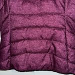 Green Tea Faux Fur Lined Quilted Puffer Vest Purple Women’s M Medium Photo 8