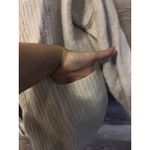 Madewell  Open Cardigan Knit Merino Wool Cream Oatmeal Sz M Cropped Ivory Pocket Photo 2