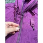 Lululemon In Stride Jacket Full Zip Thumbholes Purple Berry Women's 8 Hooded Photo 3