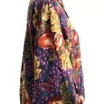 Vintage 90s EVR Silk Bomber Windbreaker jacket fruit Medium Multiple Photo 5