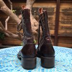 Earl Jean  Leather Combat Boots. 6 NWOT 🕸️❤︎ Photo 10