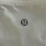 Lululemon Front Zip Mock-Neck Tennis Tank Top in White Photo 4