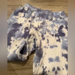 Pink Rose Women’s Tie-Dye Blue Jogger Pants Sweatpants Photo 1