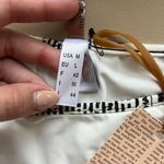 John Galliano Vintage White Newspaper Print Bikini Photo 4