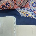 J. Crew Women's Colorblock Paisley Tunic Top Swim Cover Photo 9