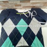 Apt. 9 . Vintage 90’s Y2K Cashmere Sweater Preppy Schoolgirl Sweater Geometric Photo 5